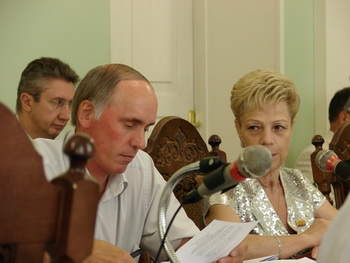 Клавдия Комарова и Виктор Малюгин